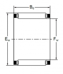 Подшипник Серия K и KT (подшипники без колец) Подшипник K 20x25x25 по выгодным ценам Южно-Сахалинск
